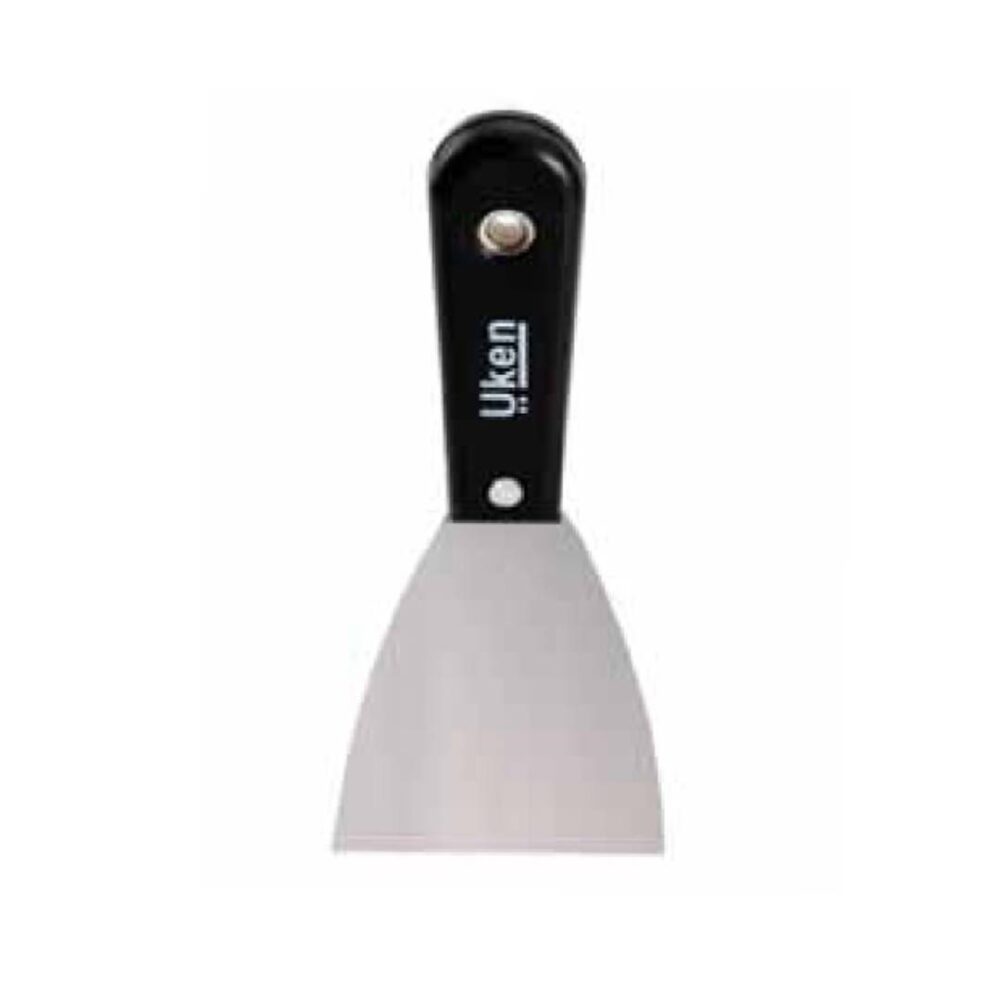 UKEN U04021 Scraper 1" Black Handle