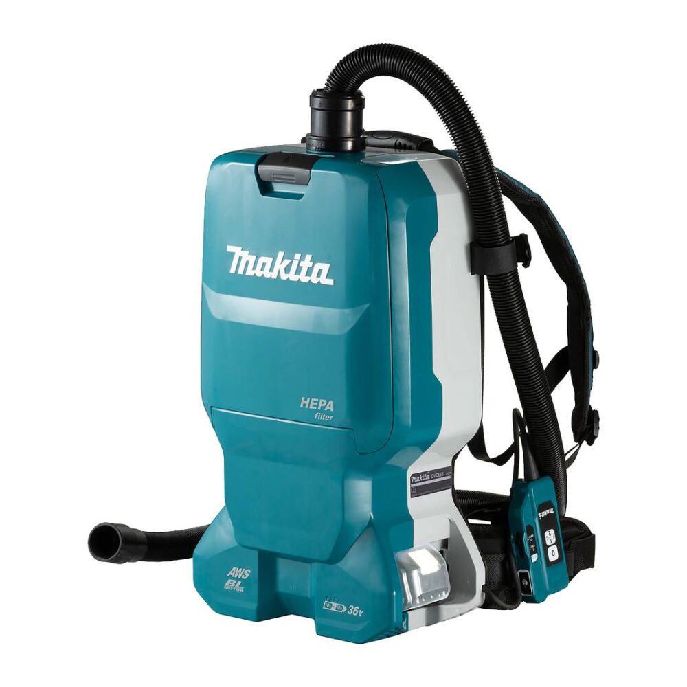 MAKITA DVC665Z Cordless Backpack Vacuum Cleaner (Bl) For 18Vx2 Li-Ion