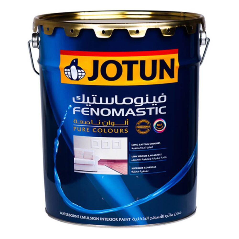 JOTUN 1SM001UVA Fenomastic Pure Colour Emulsion Matt (Im) White 18L